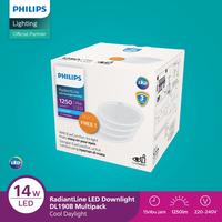 Gambar Beli 3 Gratis 1 Lampu Philips Radiantline Multipack Downlight DL190B D150 14W 65K Putih dari Philips lighting Surabaya Kota Administrasi Jakarta Timur 2 Tokopedia