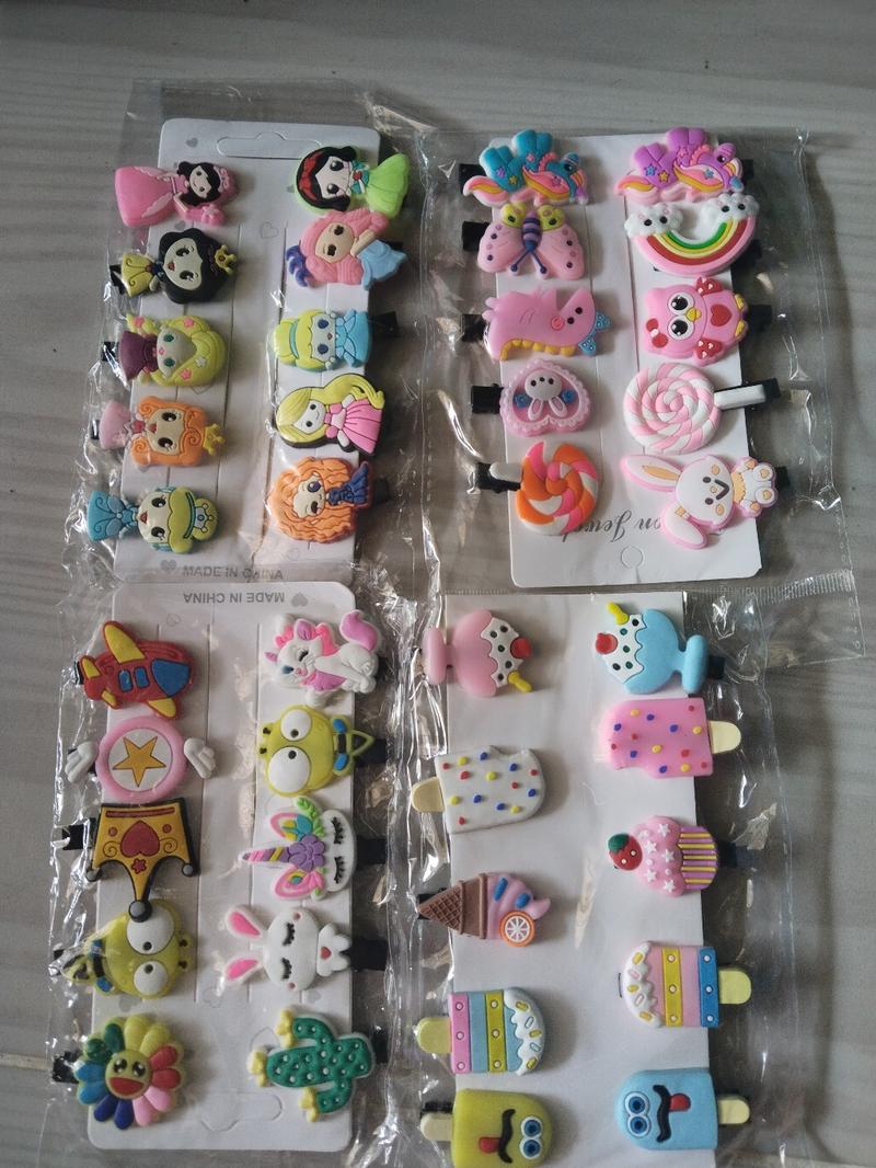 Product Introduction of Penjepit rambut anak ala Korea 1 pak isi 10 pcs ketik pesan opsional ya 5