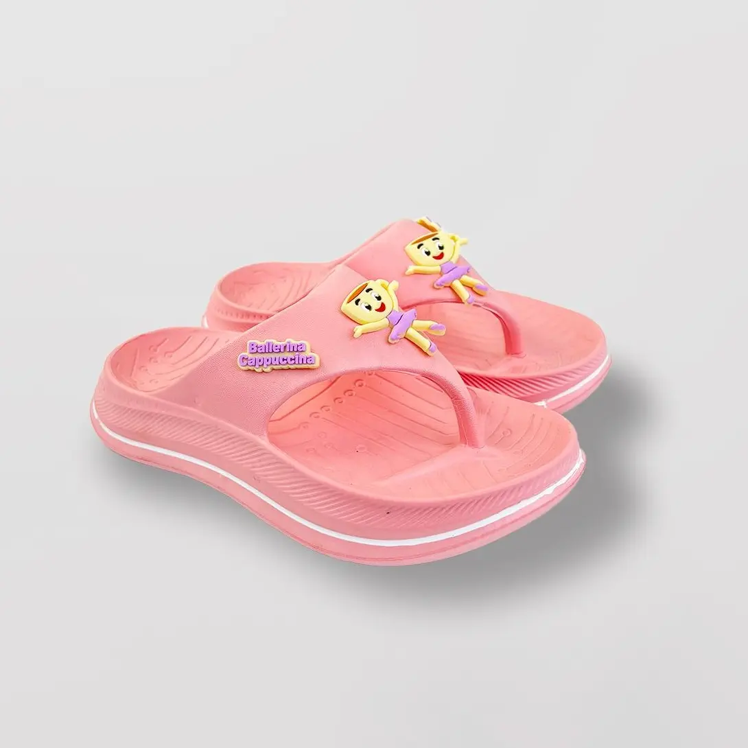 Sandal Jepit Anak Perempuan Terbaru Fashion Ballerina Cappuccina Bahan Eva Lembut Nyaman Cocok Untuk Gaya Modis Dan Nyaman Anak Perempuan
