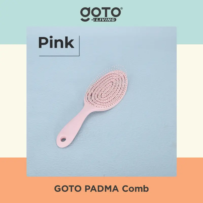 Goto [COD] Padma Comb Sisir Rambut Anti Statis Kusut Rontok Pria Wanita 7