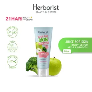 Herborist Body Serum Apple Brocolli 80ml | Instan Bright dengan White Booster 