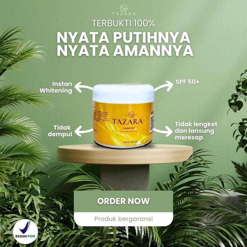 HB TAZARA BRIGHTENING SUPER DOSTING SPF 50PA+++ UKR 250ML Handbody Lotion Mencerahkan  Pencerah Lightening 0