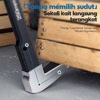 Gambar HYUNDAI Paku Linggis Baja Serbaguna Multifungsi Crowbar Tool 10/"11/"12" - E11519 -10 inch dari HYUNDAI Alat Shop Kota Tangerang 4 Tokopedia