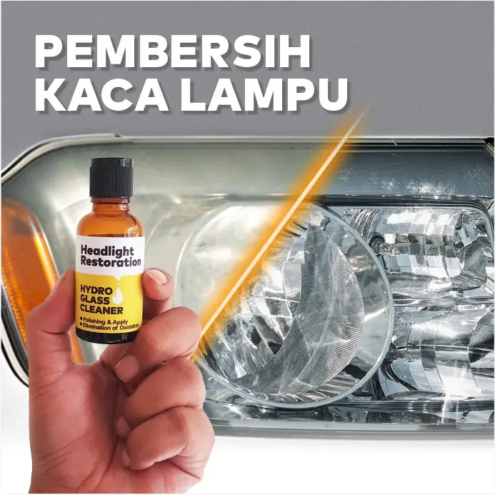 Hydro Glass Cleaner - Pembersih Kaca Lampu Mobil Buram Menguning By Uniglow 0