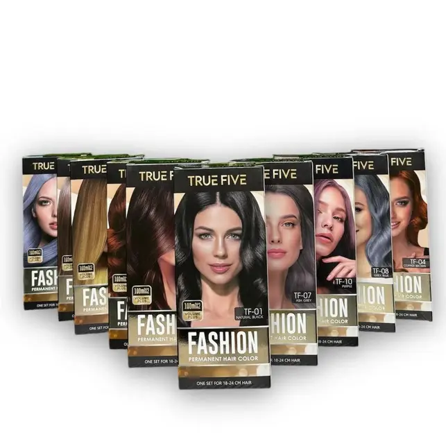 True Five Hair Color 100ml /Semir Rambut Permanent /Pewarna Rambut