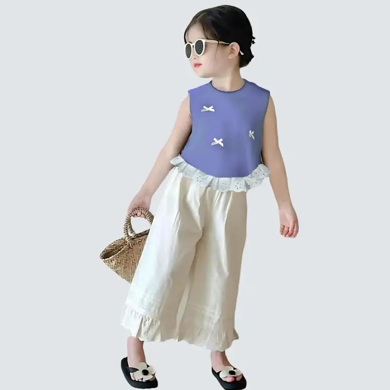 set ootd anak perempuan 1-5 tahun - setelan gemoy anak perempuan - one set baju anak fashion korean style terbaru - parsel Katun Bayi Cewek 1