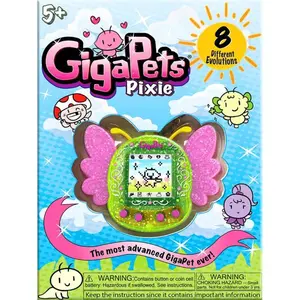 Giga Pets Pixie Virtual Pet Electronic Toy - Green