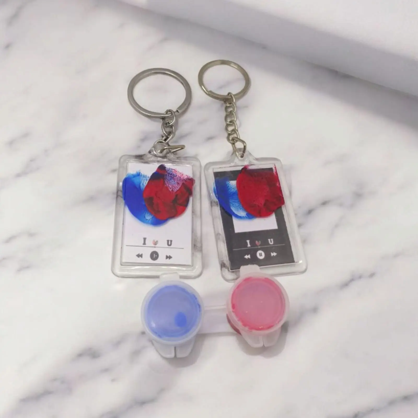 R'SORIS - Keychain Sidik Jari D.I.Y Gantugan Kunci Sidik Jari