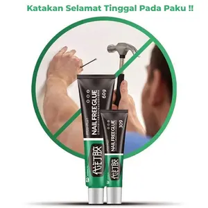 Lem Perekat Pengganti Paku Super Kuat Dinding Anti Bolong-bolong 20gr
