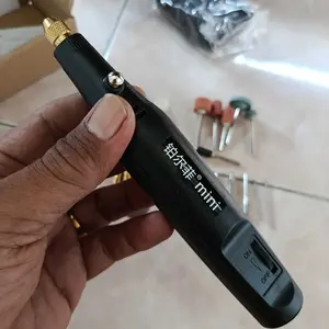 bor mini buat poles  12V DC 18000 RPM Mini Drill Electric Engraver Grinder Ukir Kayu Amplas grinder mini listrik Grinding Machine