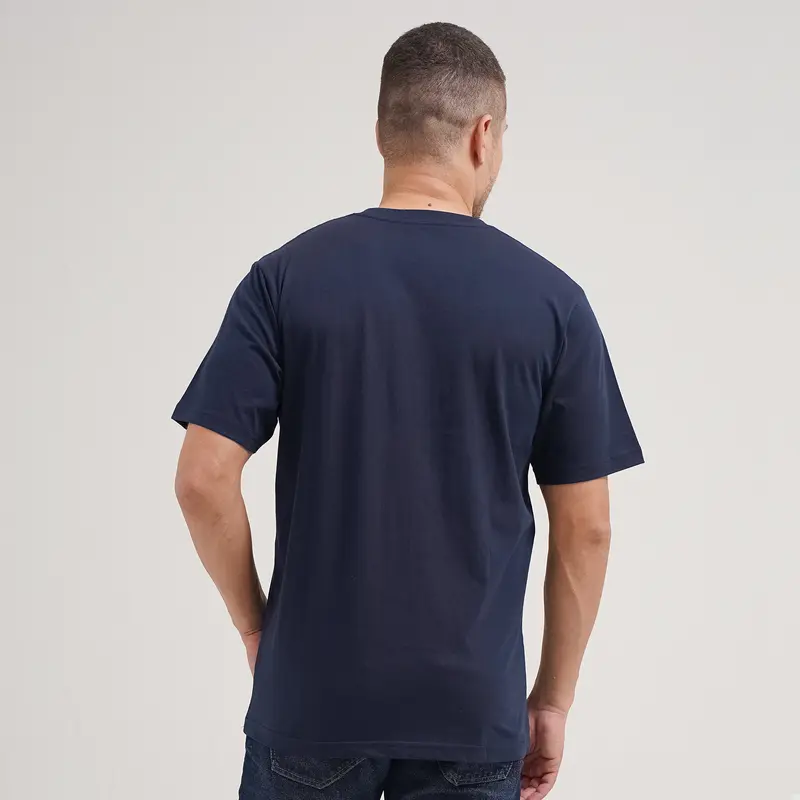 Lee Cooper T-Shirt Bold Logotype Navy 1