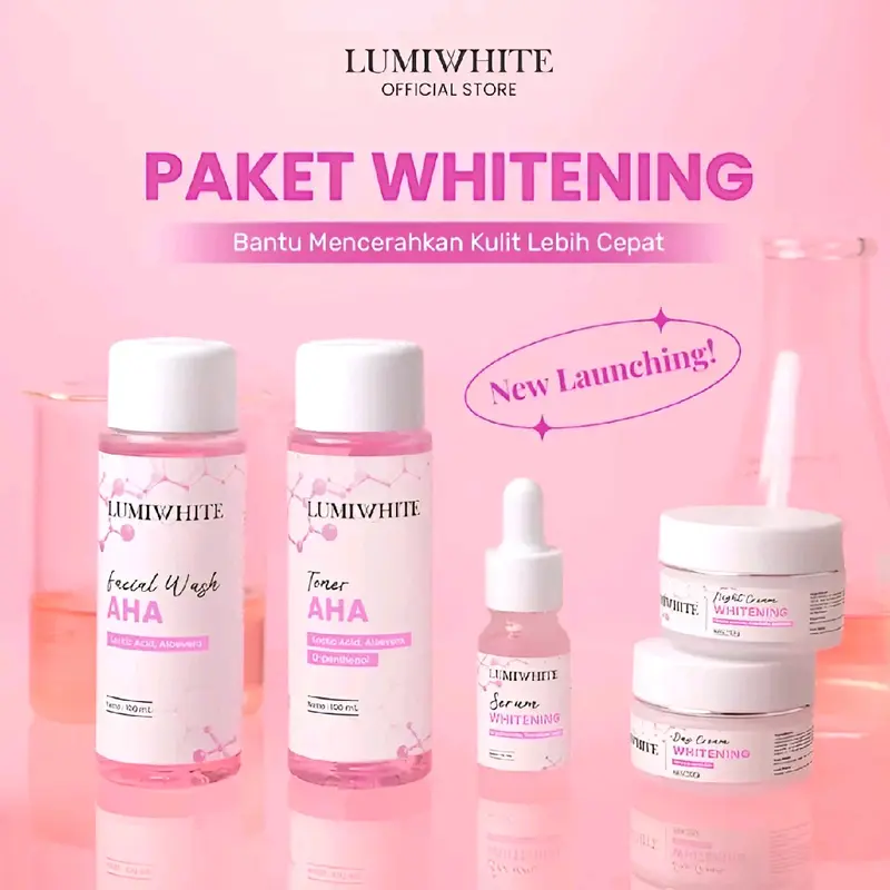PROMO TERBATAS!! [ ECER ] LUMIWHITE - PAKET WHITENING SERIES Min 12 Tahun 100 % ORIGINAL 0