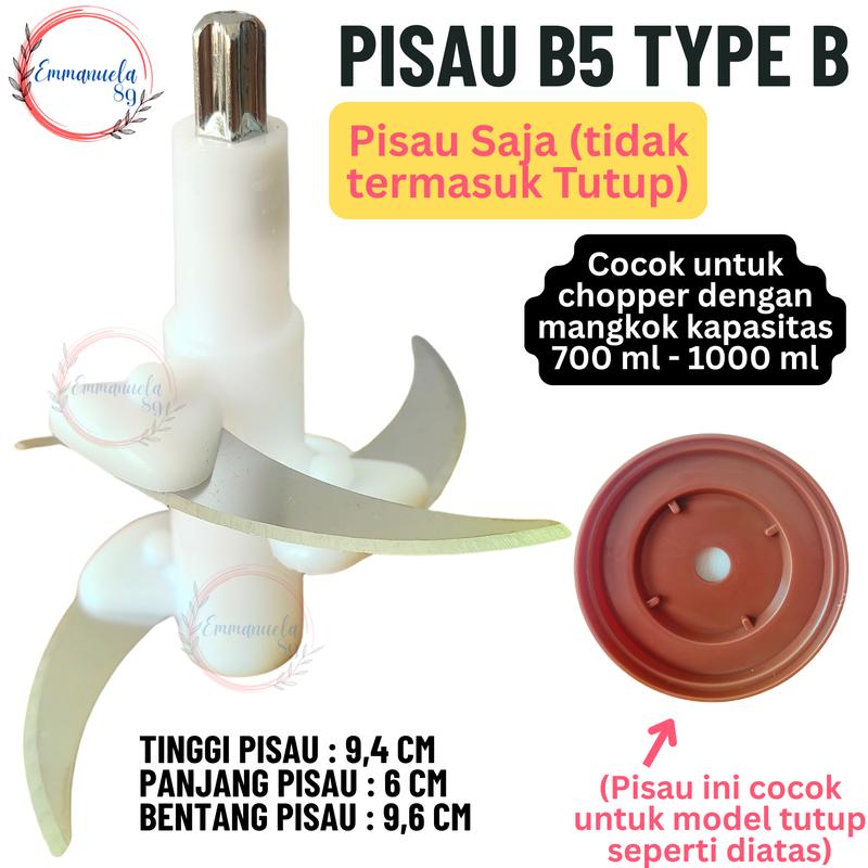 Lunalife Sparepart Pisau Cup Cover Mesin Blender Chopper Kapsul Bintang 5 4