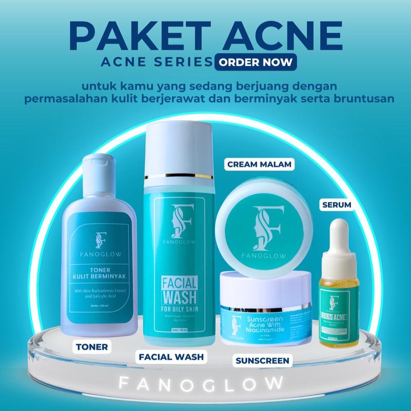 ACNE SERIES PACKAGE by Nayfano Beautycare PAKET JERAWAT dan BRUNTUS 1