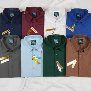 Kemeja polos model alisan pendek - baju pendek pria - baju kemeja pendek model alisan - kemeja seragam - kemeja kerja - kemeja jumbo model alisan polos