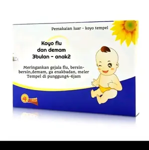 Xiao Er Zhi Ke Tie ORI 100% Koyo Bapil / Koyo Flu bayi dan anak batuk pilek isi 4pcs