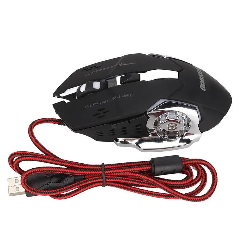 Mouse Gaming G7 Kabel LED ( RGB ) SILENT MOUSE TWOLF 0