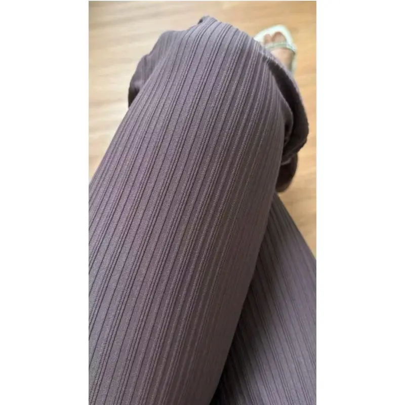 CELANA CUTBRAY KNIT WANITA KULOT Higwais  Panjang Nyaman knit cutbray wanita premium 6