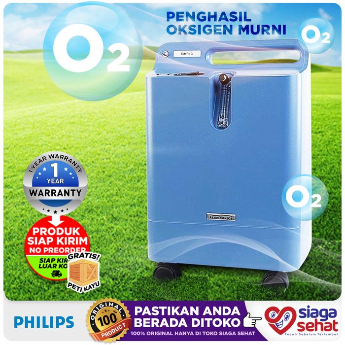 Gambar Oxygen Concentrator Philips EverFlo - Oksigen Konsentrator dari Siaga Sehat Medical Store Kota Administrasi Jakarta Timur Tokopedia