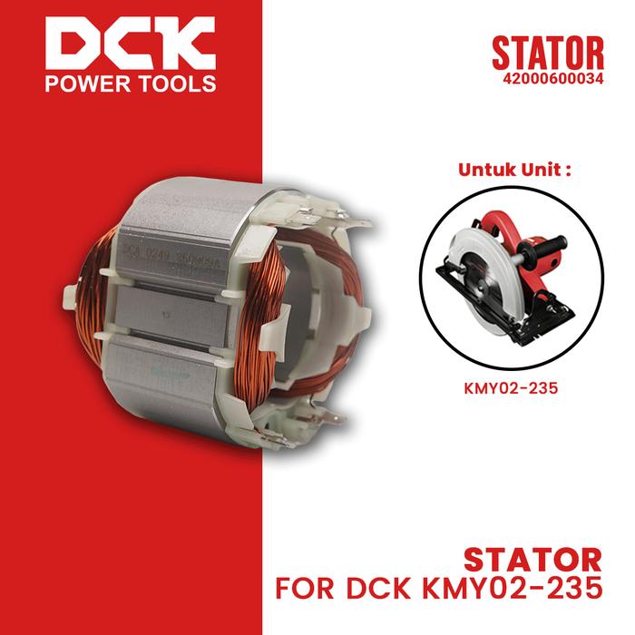 Gambar Stator untuk Circular Saw KMY/DMY/AMY02-235 dari DCK Power Tools Indonesia Kota Administrasi Jakarta Barat Tokopedia