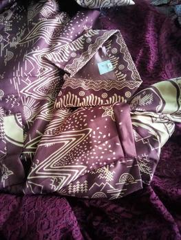 Product Review of Aywears - Set couple pasangan BURGUNDY kebaya brukat kurung malika dan rok songket dan kemeja battik pasanga.  Kondangan Wanita Pesta from I**a 0