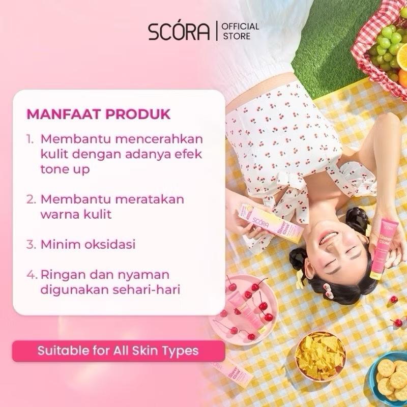 SCORA Sheer Glow Tone Up Cream 2