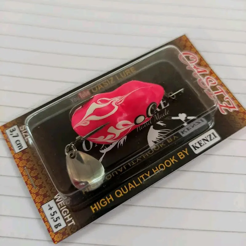 soft frog oasis lure. sofrok oasis. umpan casting 5