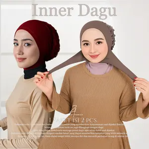 2 PCS INER TURKI DAGU/GUDALEMAN turki DAGU dalaman hijab anti geser