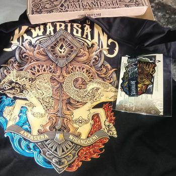 Product Review of Paramesti Tshirts Kaos Jawa Ndugal Kwarisan Budaya Wayang Pria Pramesti Distro Cewek Cowok Manual Plastisol Cotton Combed 24s Terbaru Jumbo Estetik Kekinian Unik Viral Keren Bergaransi XXL Autentik Kata kata Filosofi Pitutur Otentik Original Terlaris from s**️ 2
