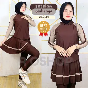 SETELAN OLAHRAGA MUSLIMAH TERBARUU Sport Wanita