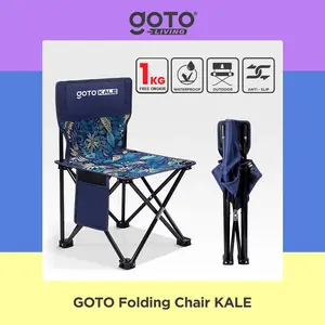 Goto [COD] Kale Folding Chair Kursi Lipat Outdoor Camping Mancing Gunung