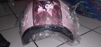 Product Review of Helm Anak Perempuan 2 sampai 7 Tahun Bogo Retro Junior Motif Kuromi Kaca Datar from e**i 1