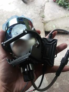Product Review of IBRIGHT ZE 70 - Projector Biled 2.5inc Blue Lens ibright ze 70 High Low Putih plus kipas pendingin from V**8 1