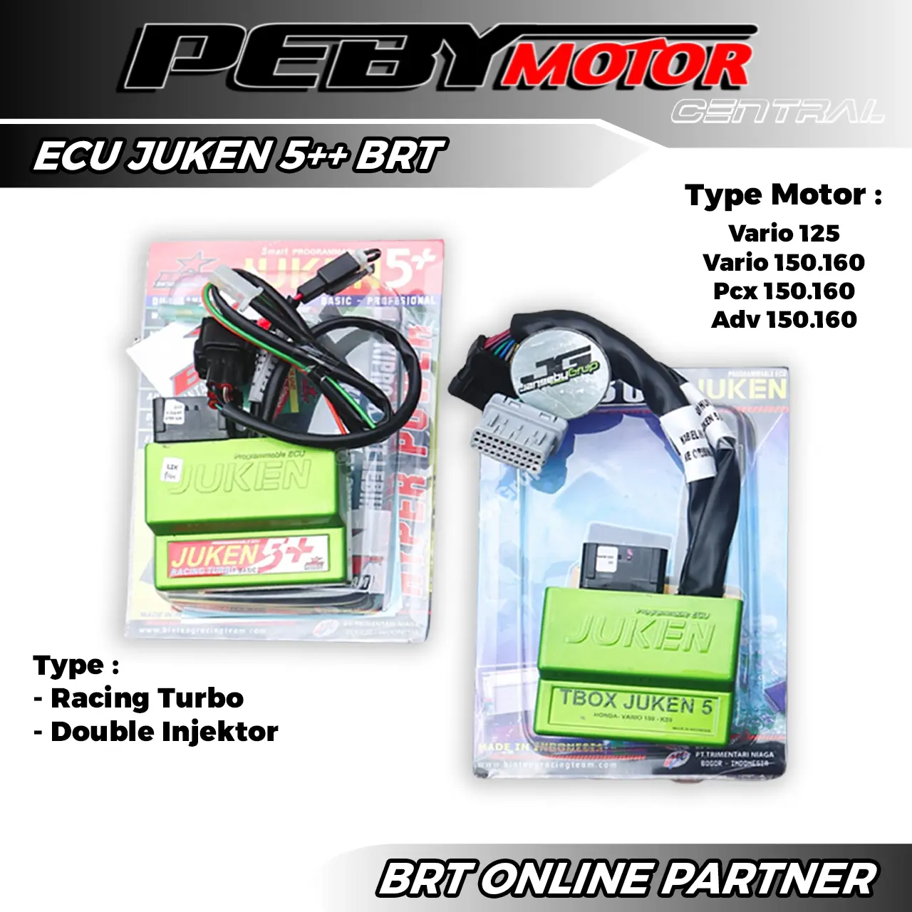 ECU JUKEN 5++ RACING TURBO BRT VARIO 125 150 160 PCX ADV 150 160