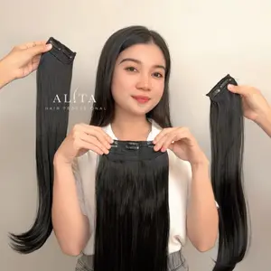 ALITA 3 Layer Hairclip Korea Lurus Natural 60 cm