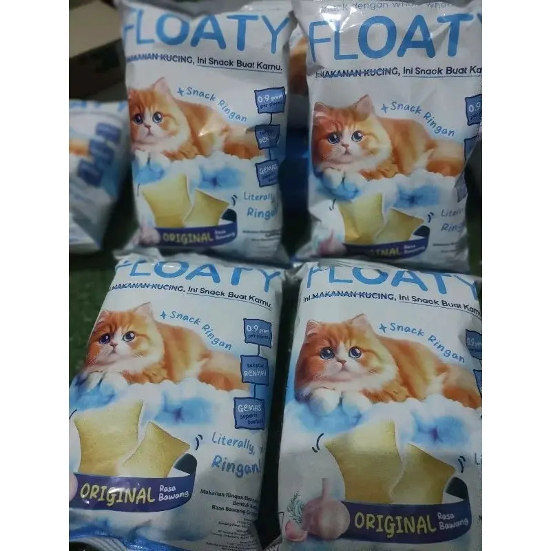 Snack Floaty Rasa Bawang 60grm untuk Kamu - Food, isi 3pcs 1