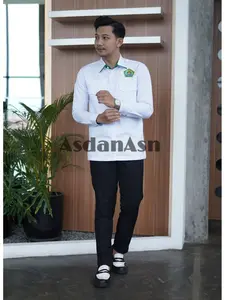 Baju Seragam KEMENAG PRIA Terbaru Lengan Panjang