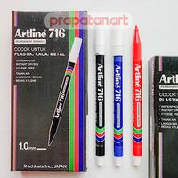 Gambar Spidol Permanen Artline EK-716 | Waterproof Permanent Marker - BLUE dari Toko Prapatan_NEW Kota Administrasi Jakarta Timur 1 Tokopedia