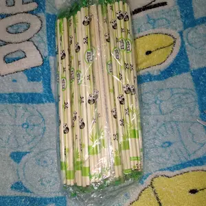 Sumpit Bambu Steril + Tusuk Gigi Higienis isi 50 Set Sumpit Makan Sushi Pangsit Mie Bakmi Bambu Panda