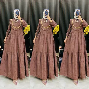 LERIZA Gamis Katbol ramadhan sale ambyar  Dress Lebaran