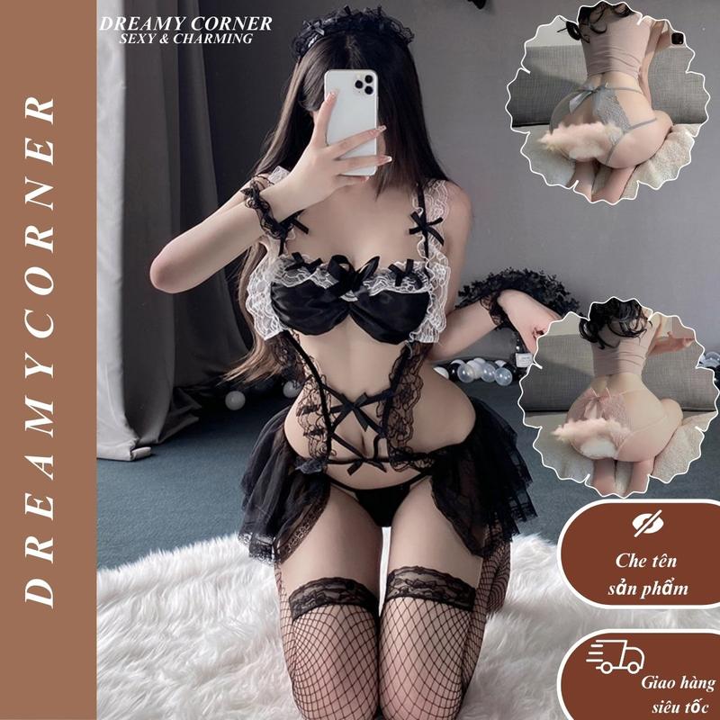 Đồ ngủ nữ gợi cảm cosplay quyến rũ JS01 – Sự hòa quyện giữa sexy và đáng yêu thu hút mọi ánh nhìn