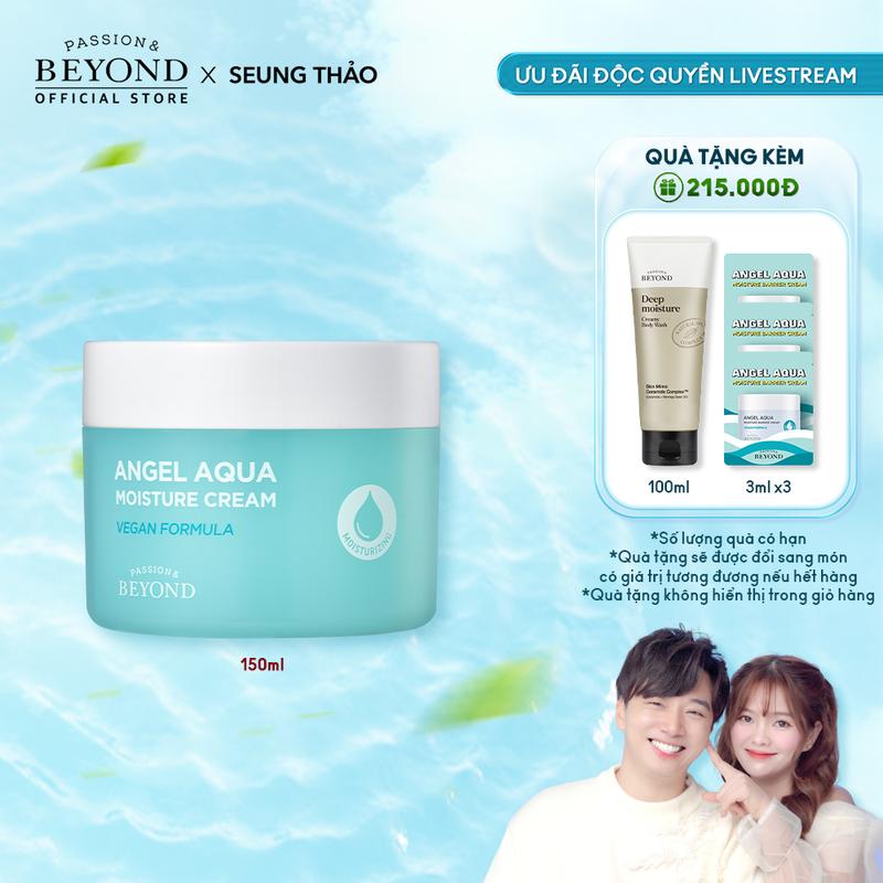 [Beyond Official] Kem dưỡng ẩm Tinh Linh Nước làm dịu Beyond Angel Aqua Moisture Cream 150ml