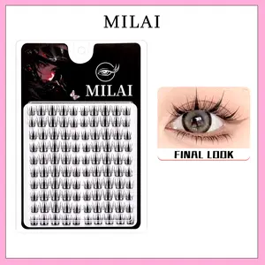 MILAI Bulu Mata C24 Anime Look - EyeLash Bulumata Palsu Glamor 3D Teknologi 3D Inovatif Desain Eksklusif Kenyamanan Maksimal Kualitas Tahan Lama Menggunakan Lem Pelentik dan Pinset Eyelash Extension