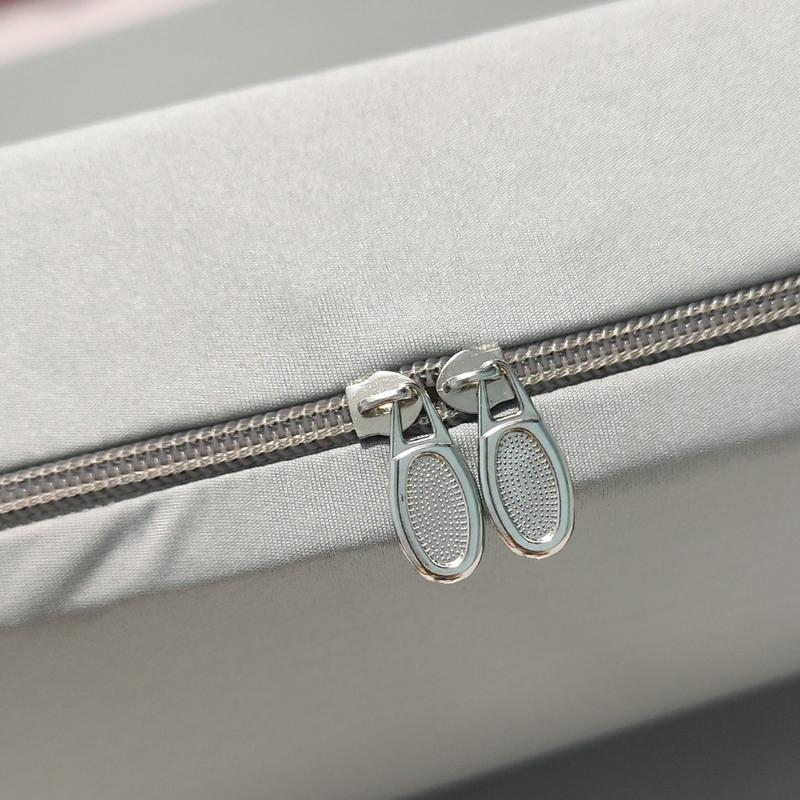 Áo bọc nệm 2 mặt có khóa kéo vải thun lạnh cao cấp, bọc nệm khóa kéo