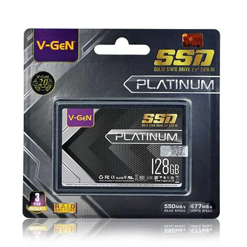 V-GEN  SSD Solid State Drive V-GeN 128GB SATA 3 SSD SATA III VGEN - 128gb/256GB/512GB v-gen turbo  sata m,2 128gb/256gb/512gb