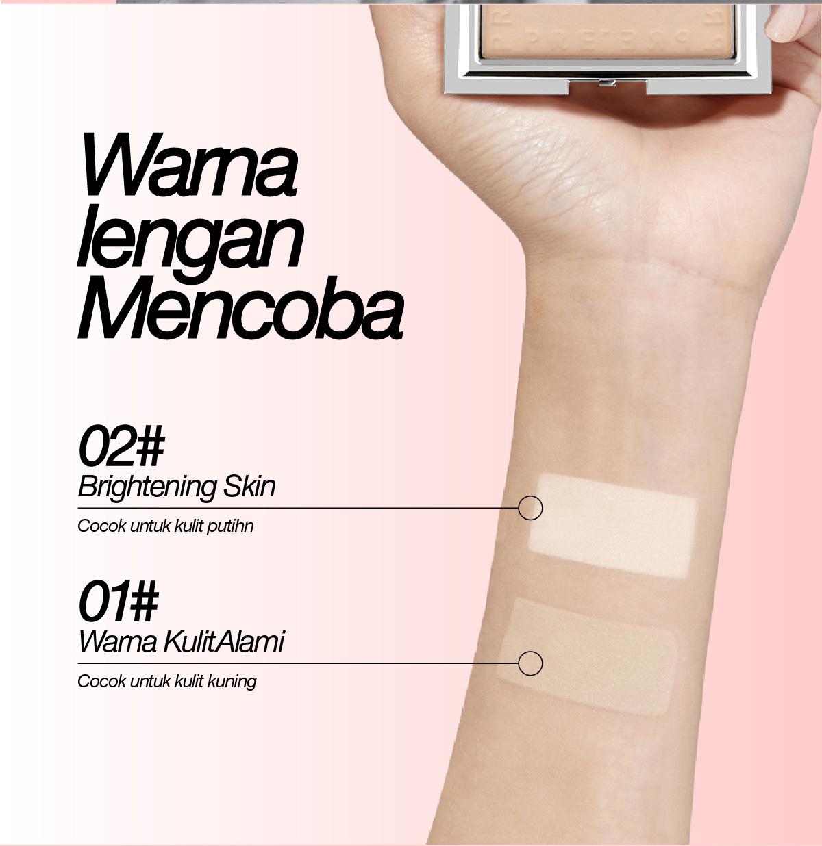 [BPOM] PRETTYME Two Way Cake | Matte foundition Bedak padat Smoothing powder Oil control powder | Anti noda Tahan keringat Fiksasi riasan tahan lama compact powder powder