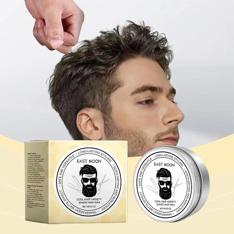 Sáp Vuốt Tóc Lì Tạo Kiểu, EAST MOON, 85g, Để Lại Trong Tóc Bồng Bềnh Sáp Tóc Tươi Mới, Thích Hợp Để Tạo Kiểu Tóc,bọt,phá,mái,trai,gel,nữ,giữ,xịt,phồng,menitem,bột,con,cho,bé,rough,xit,phong,toc,forest,story,keo,linh,san,deal,sap,dinhhinhtoc,,,bo,kim,t,nam