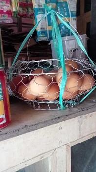 Product Review of KERANJANG TELUR KAWAT UKURAN BESAR GRATIS PEMISAH KUNING TELUR/ KERANJANG TELOR KAWAT / KERANJANG TELUR UKURAN BESAR from p**a k** l**s ** 0