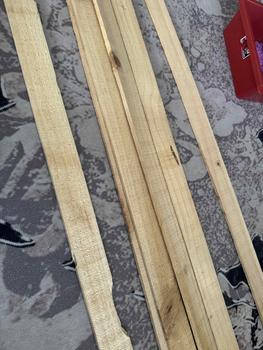 Product Review of PVC Wainscoting DIRECT FACTORY 8feet Chair rail Wall Skirting Kayu wainscoting Shiplap Slat Wall Design from H**A 3