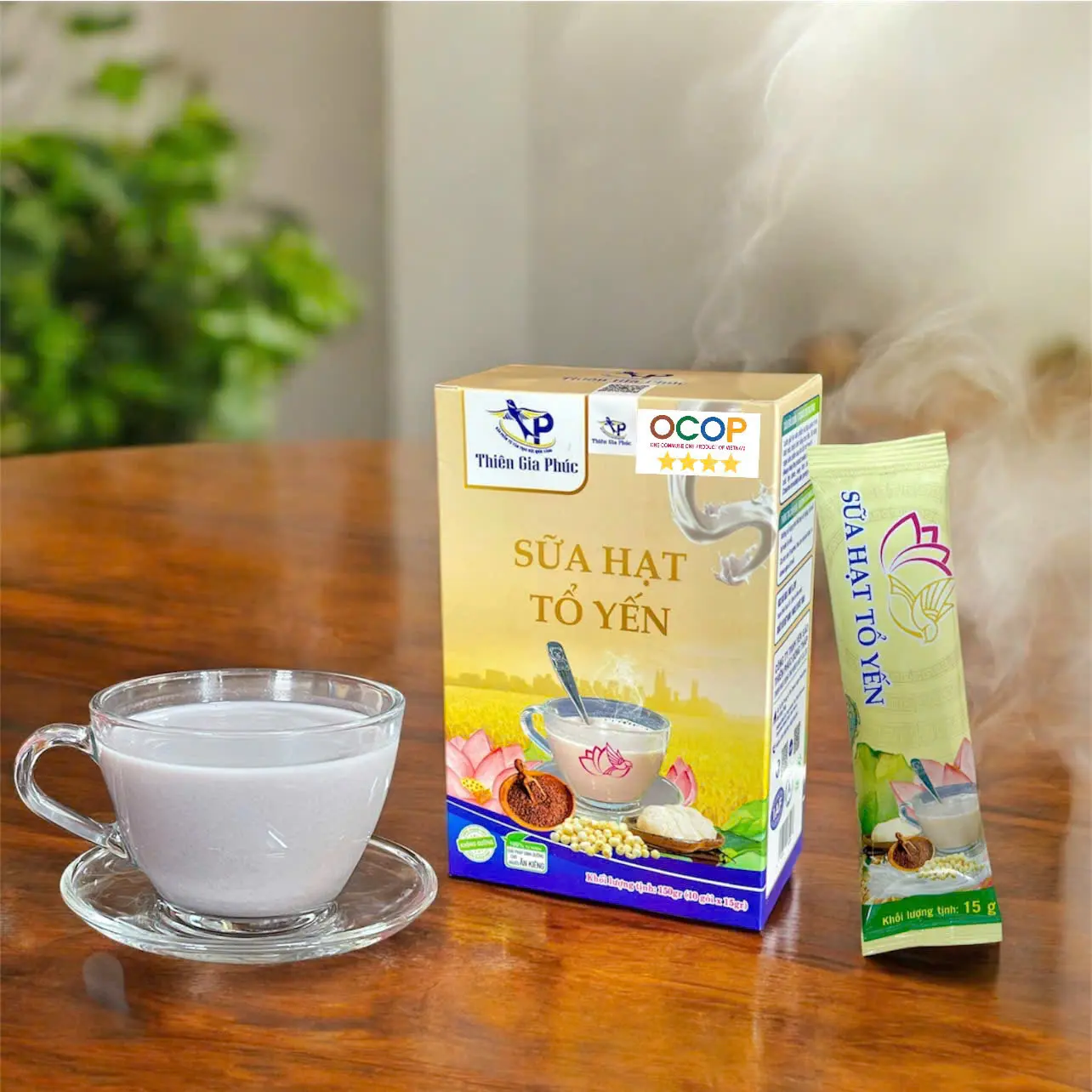 Sữa Hạt Tổ Yến [Thiên Gia Phúc] 150g Hộp mềm - Không đường